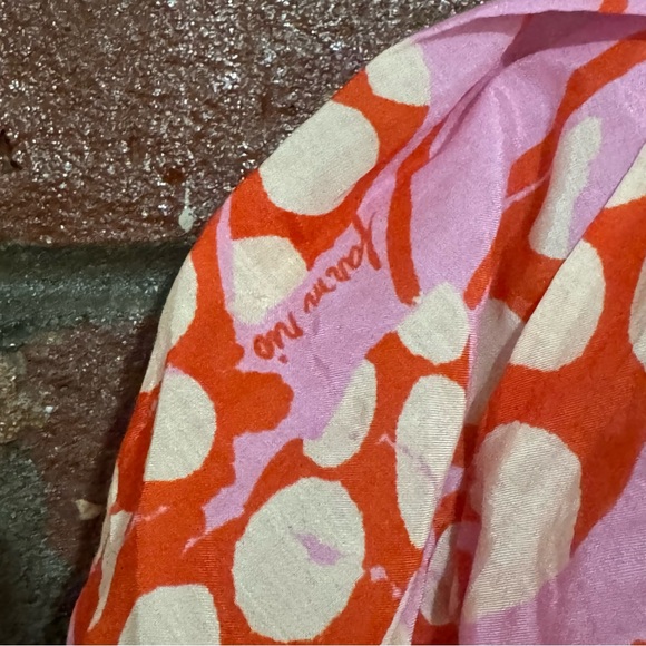 Farm Rio Pink Mixed Lobster Crop Top - Picture 6 of 12